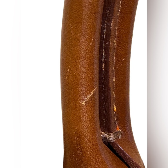 DOONEY & Bourke Blue Signature Leather & Canvas Top handle satchel crossbody bag - Picture 10 of 12